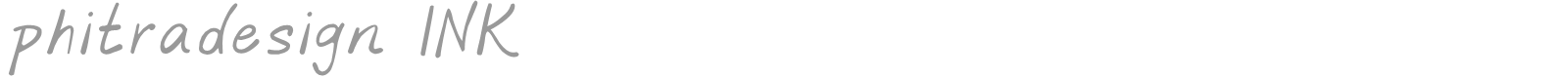 Phitradesign Ink font preview